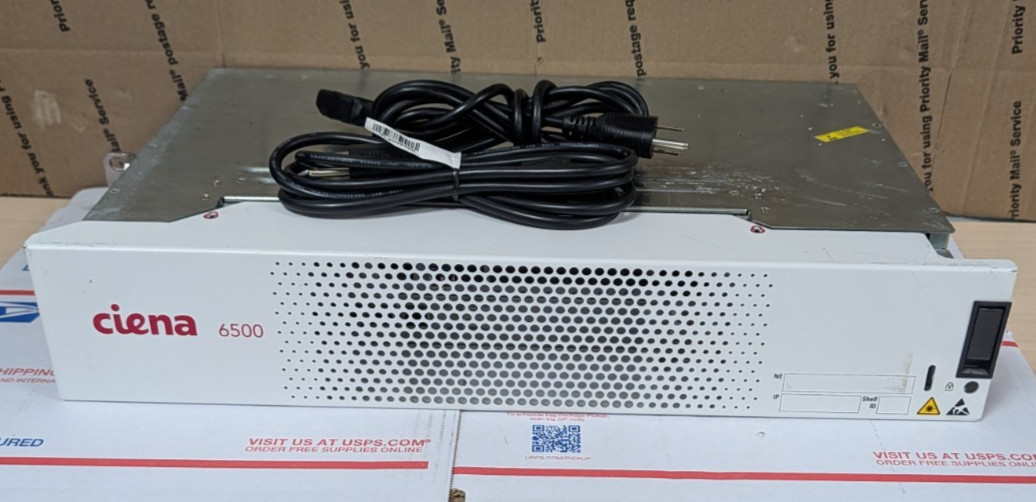 CIENA 6500 NTK503LA Optical Network System W/NTK505YAE5 & NTK555LA (TESTED)