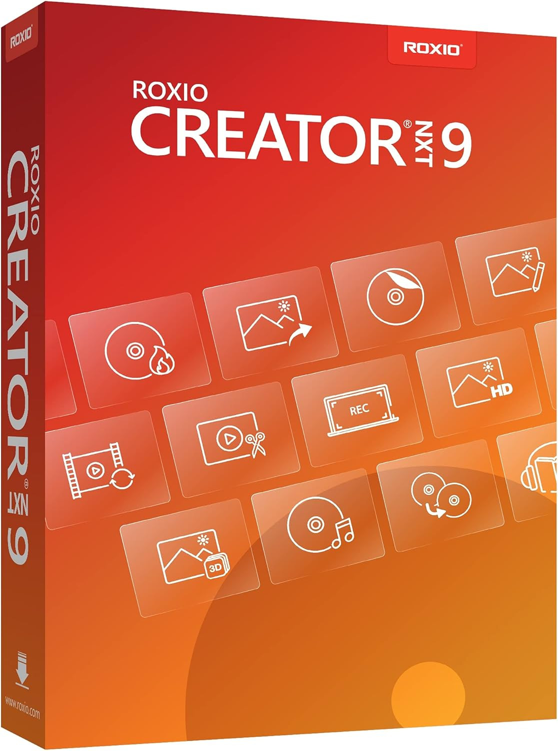 Roxio Creator NXT 9 | Multimedia Suite and CD/DVD Disc Burning Software [PC Disc