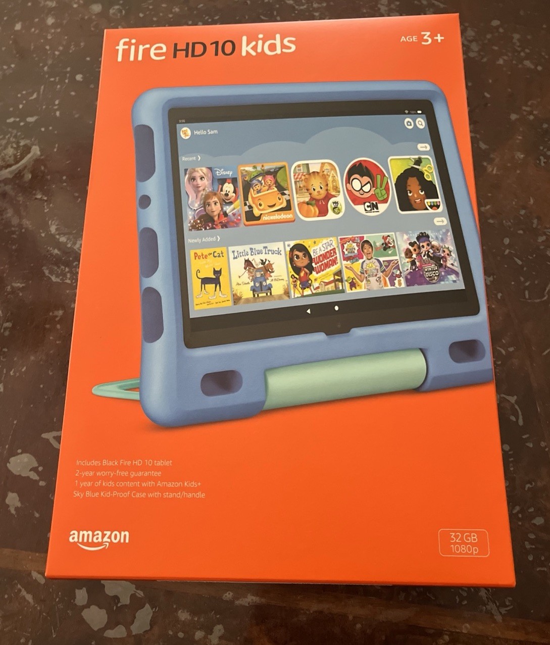New Amazon Fire HD 10 Kids 10.1" 32GB Skyblue Sealed