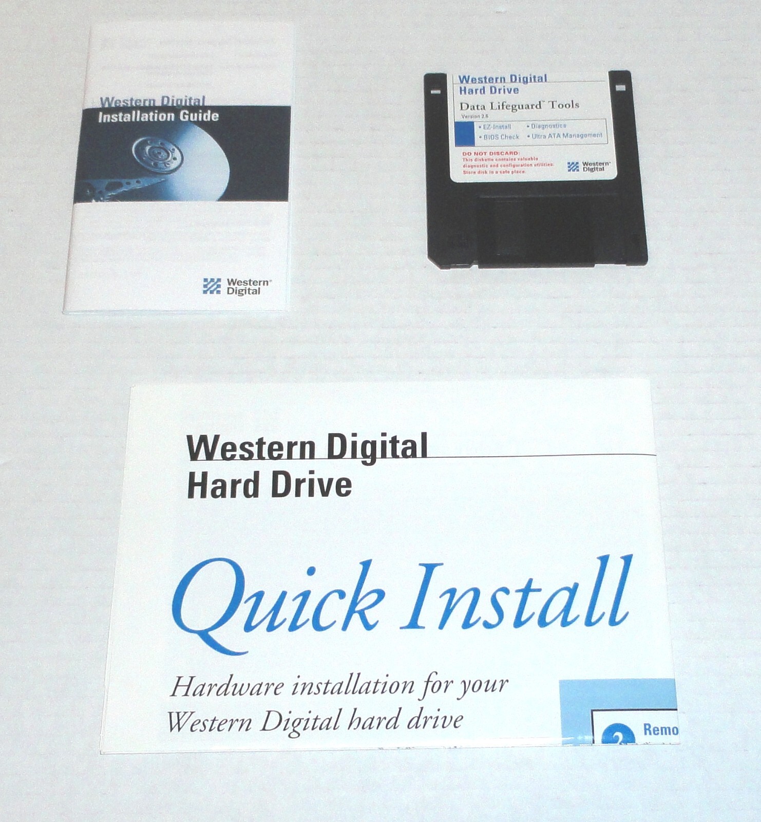 Vintage Western Digital Data Lifeguard Tools Floppy Disk (2000) Guide & Install