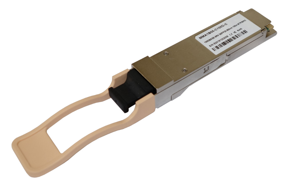 MMA1B00-C100D-C 100GBASE-SR4 850nm 100m MTP/MPO Mellanox Compatible Transceiver
