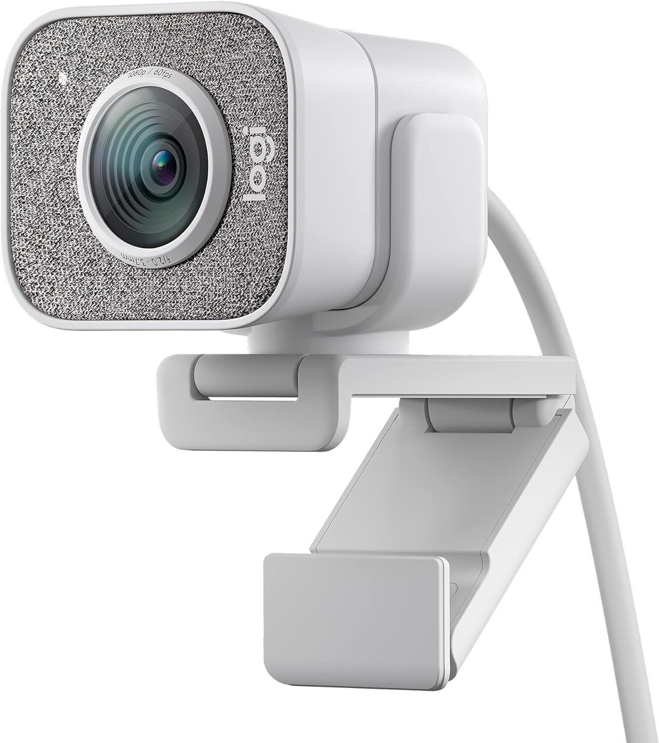 Logitech for Creators StreamCam Webcam for Streaming and Content Creation- White