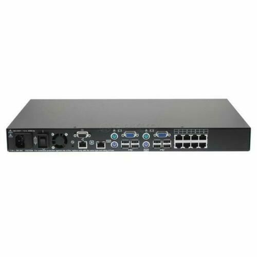 IBM KVM Switch LCM2 17351GX 8 Ports Used Tested Rack 1U 39M2877