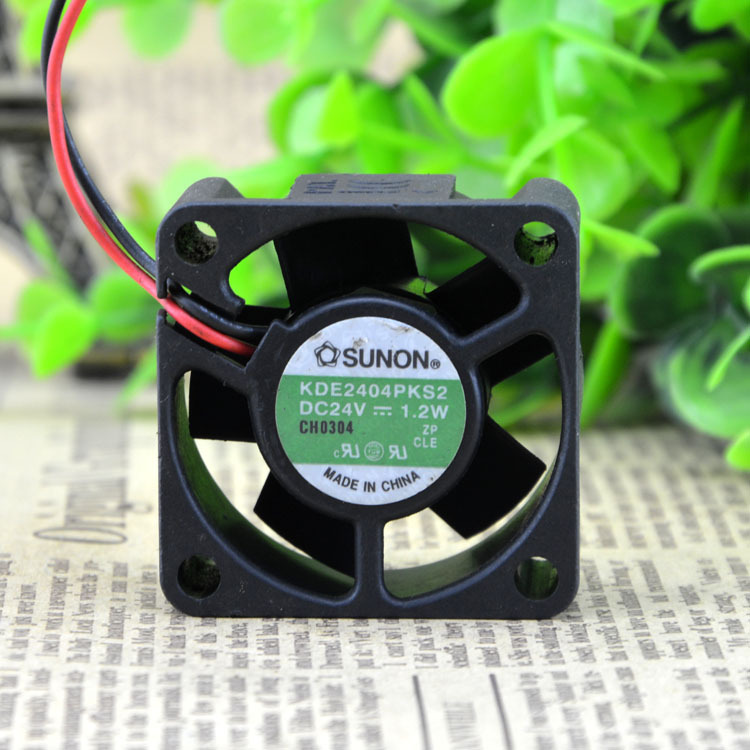 1PC SUNON KDE2404PKS2 fan 24v 1.2W 40*40*20mm 2pin