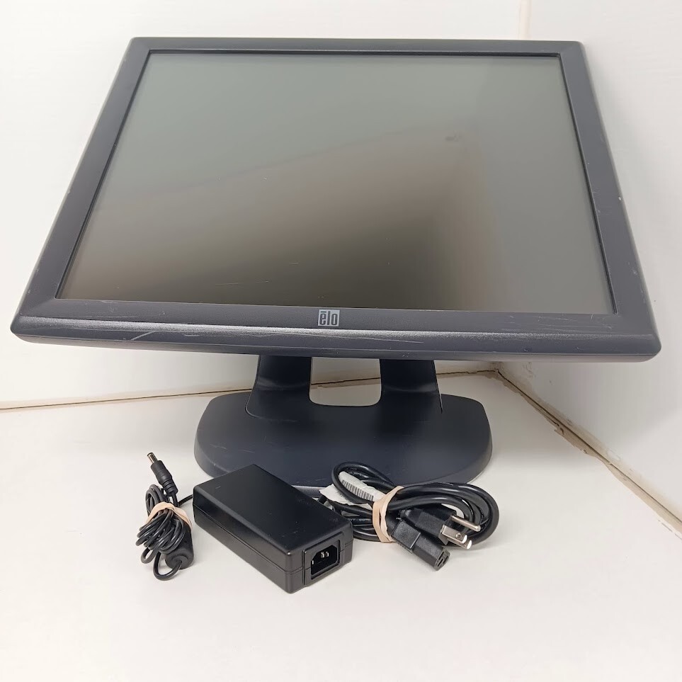 Elo TouchSystem ET1928L 19" LCD Monitor ET1928L-0NWM-1-GY-3-G E939583 w/PS/Stnd
