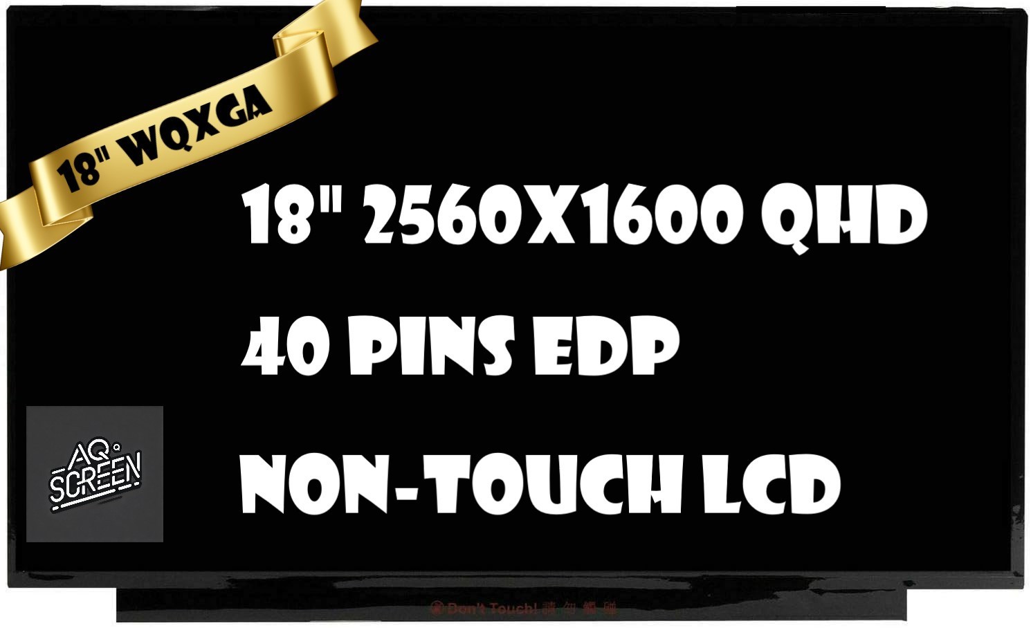165hz 2.5k 18.0" Wqxga Laptop Lcd Screen N180gme-gaa 2560x1600 40 Pin narrow