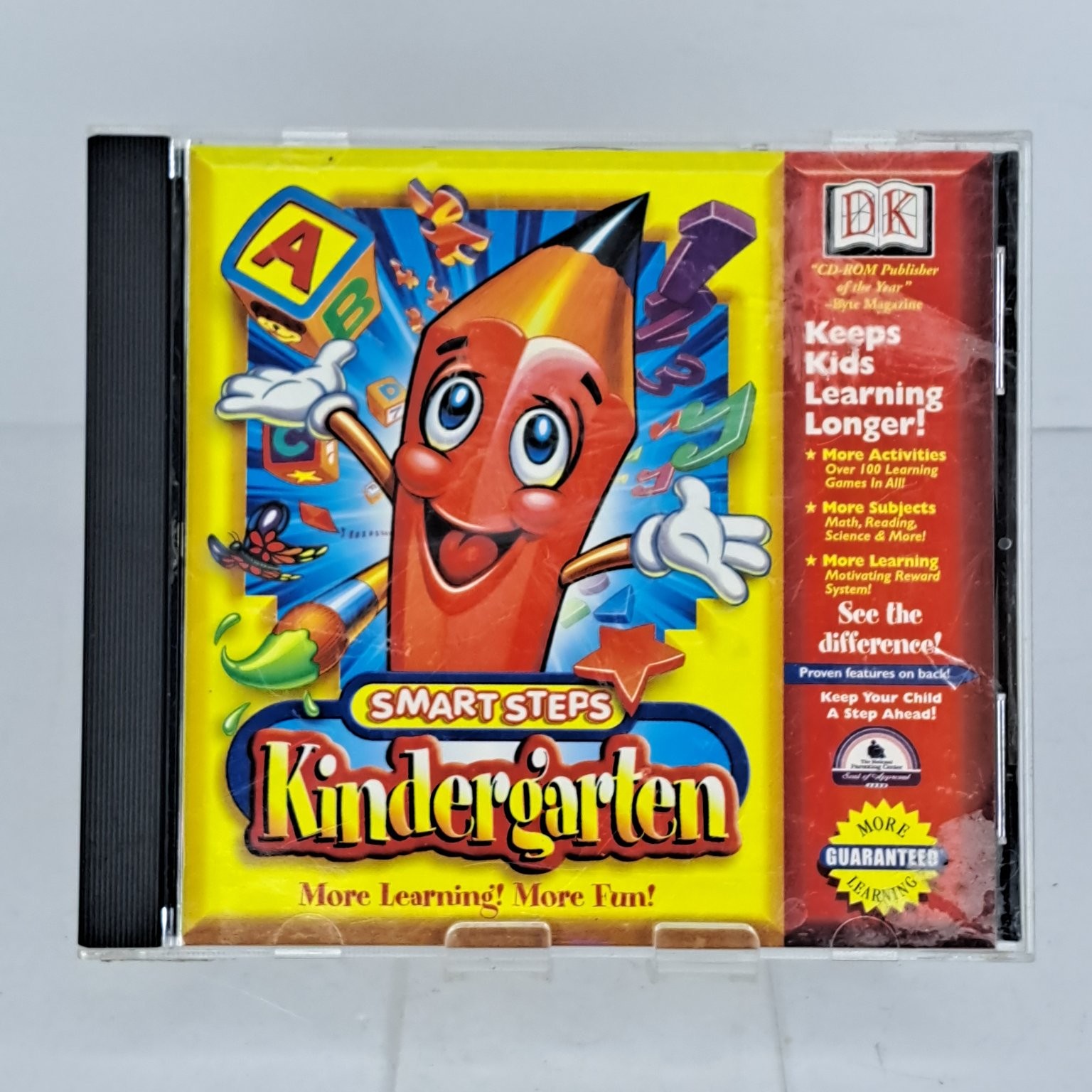 DK Smart Steps Kindergarten PC Mac Cd-rom Education Software Windows XP 95 98 ME