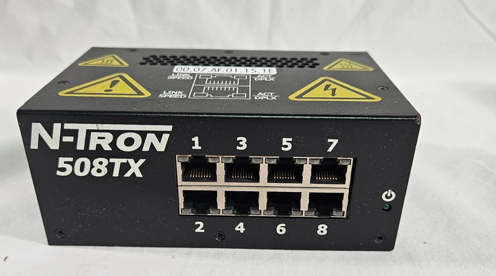 N-Tron 508TX-A 8 Port Ethernet Switch, 10-30V, 0.5A