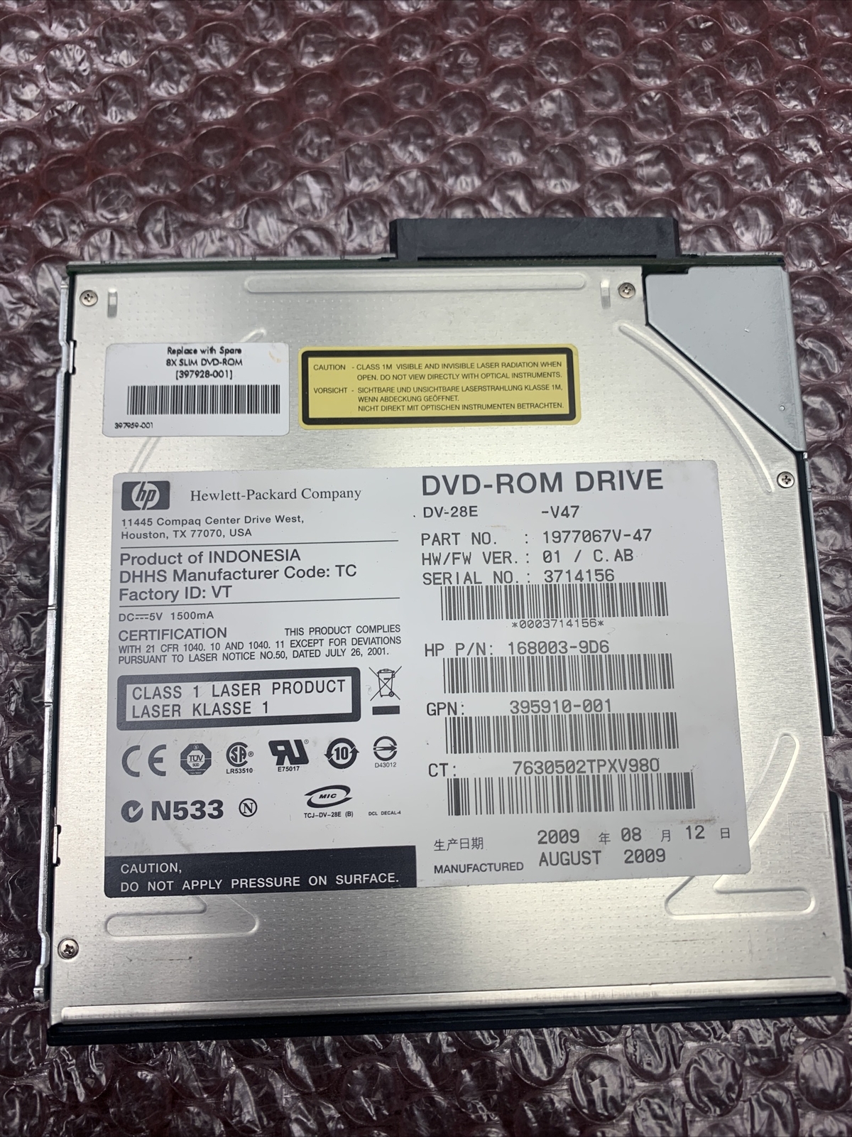 TEAC DV-28E-V47 DVD ROM Drive
