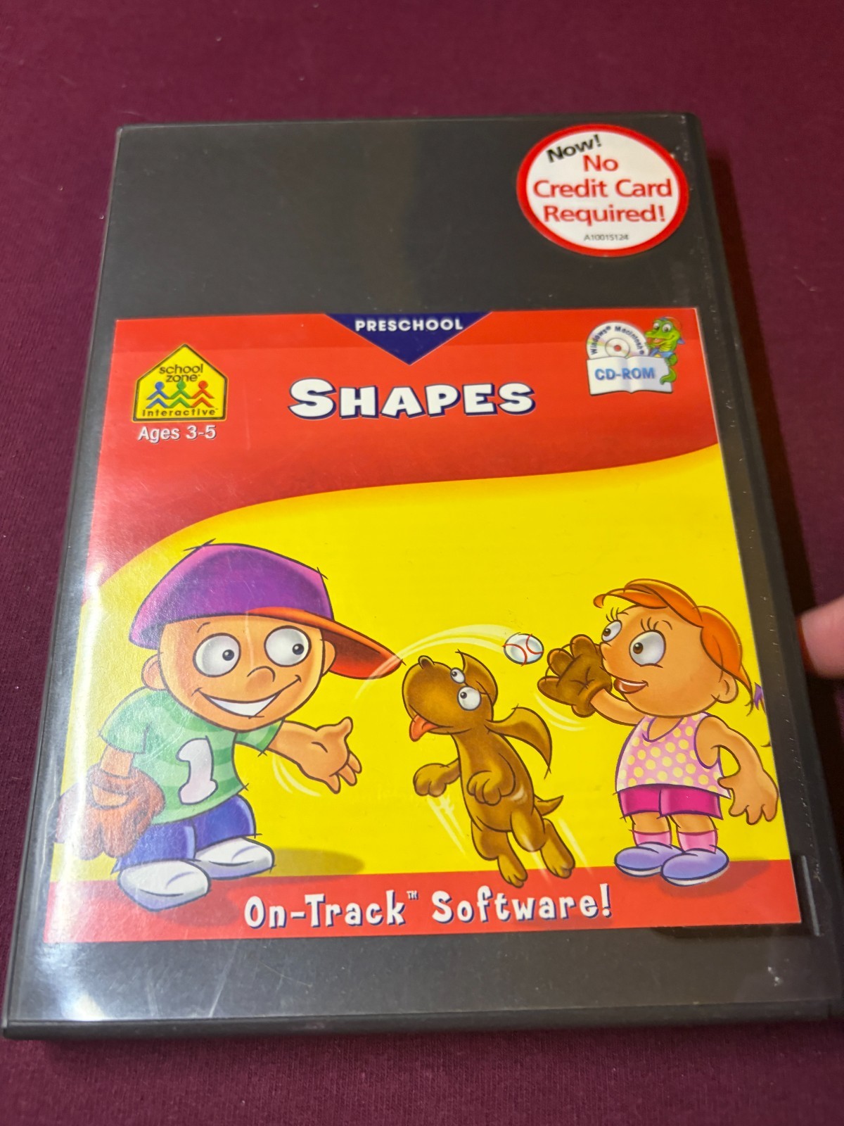 School Zone Interactive: Shapes - Preschool On-Track Software Windows Mac 2000