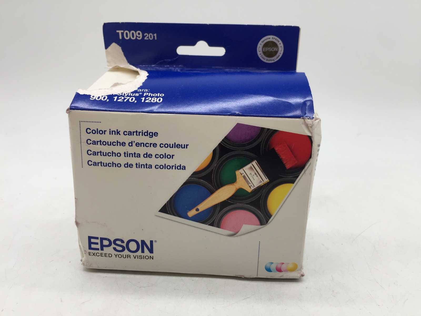 EXPIRED GENUINE Epson T009201 OEM Color Ink Cartridge 01/2019 FREER S/H