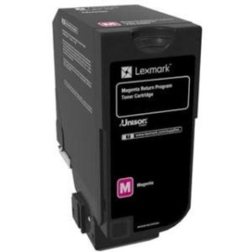 Lexmark 74C10M0 Unison Toner Cartridge Magenta 3000 Page Yield