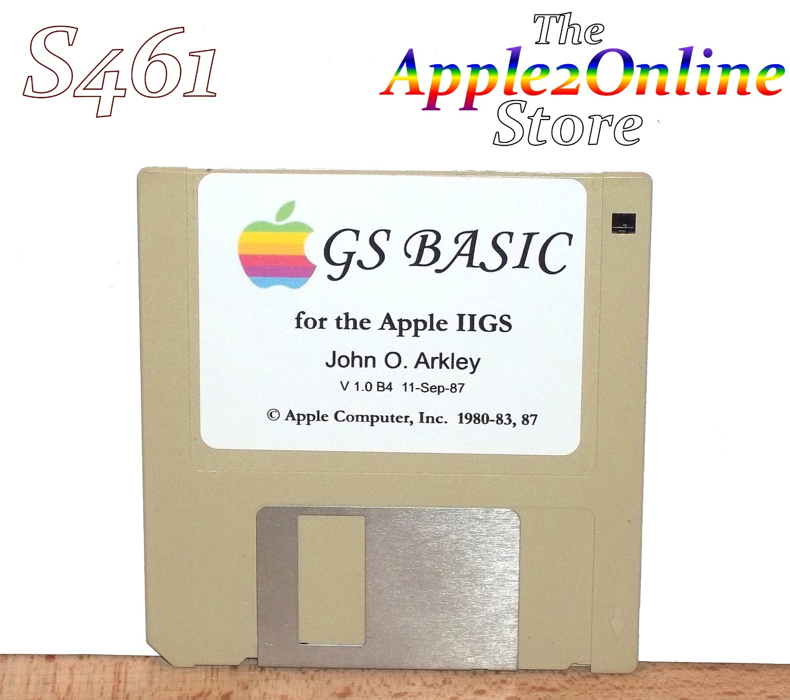 ✅ 🍎 GSBASIC for the Apple IIGS on new 3.5." Floppy Disk