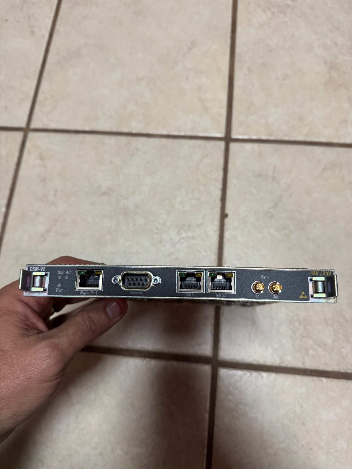 ALCATEL-LUCENT CSM-V2 3X-PORT ETHERNET CARD MODULE 3HE02774ABAB01