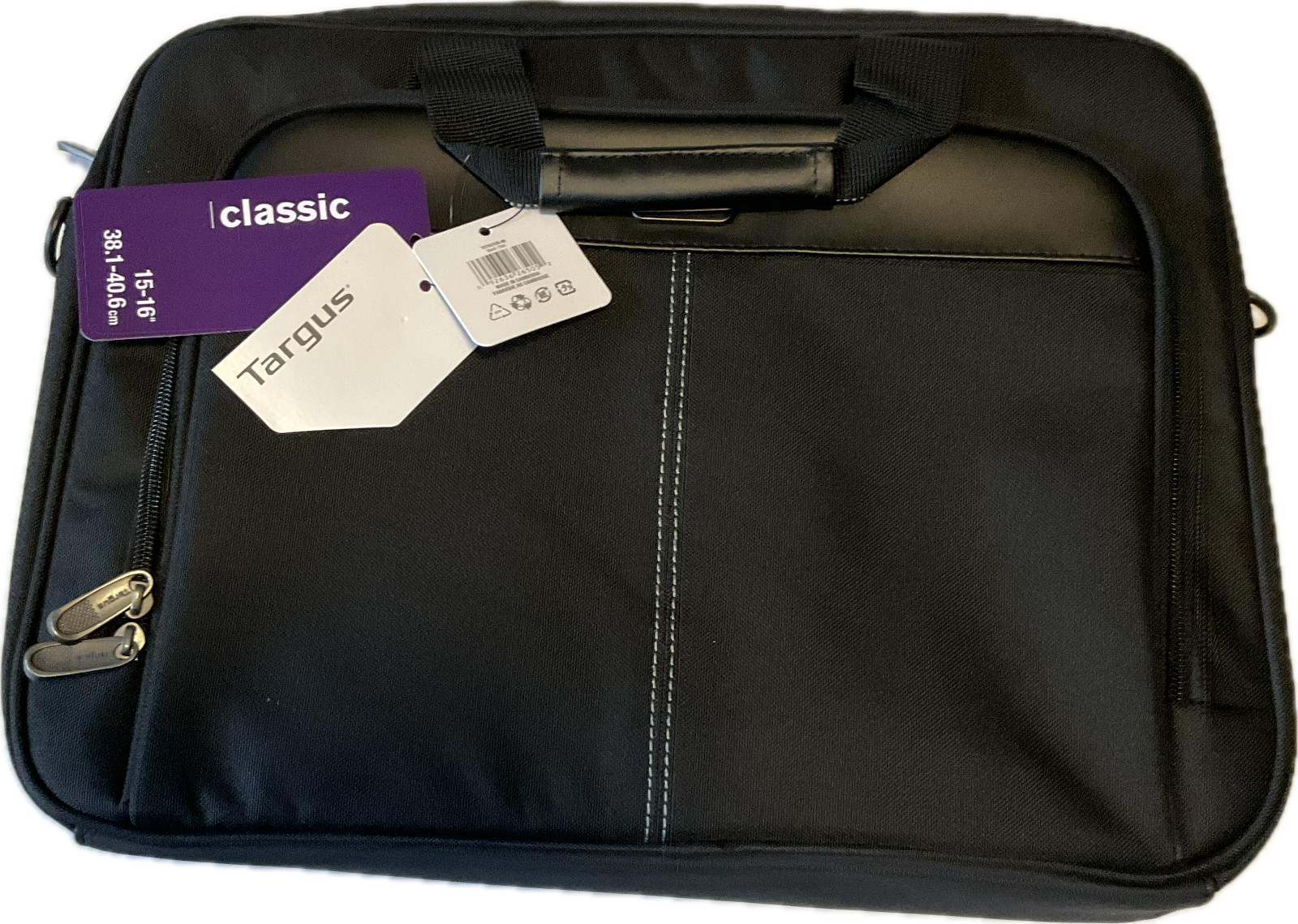 Targus Classic 15-16 Inch Laptop Bag Black Size 15.94 x 2.76 x 12.01
