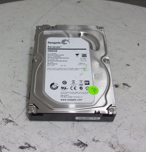 Seagate Barracuda ST2000DM001 1ER164-302 2TB 3.5" SATA Hard Drive 