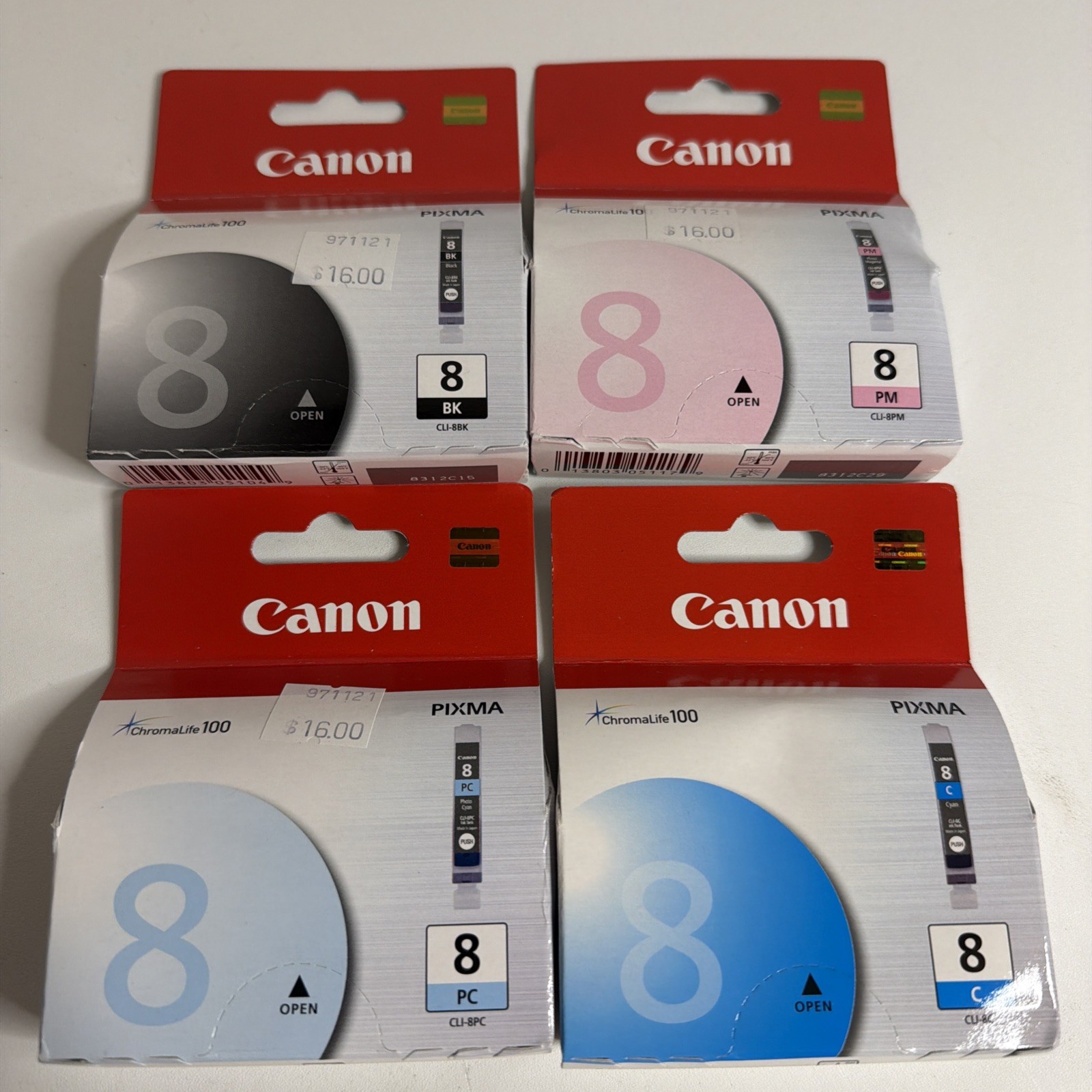Canon CLI-8PM Original Ink Cartridge 0625B002 New Sealed Photo Magenta + OTHERs