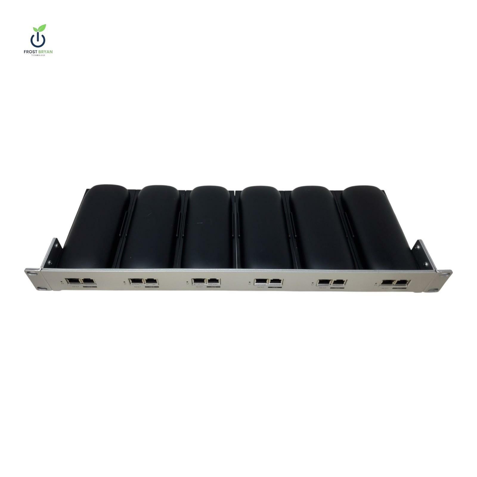 Set of 7 Ubiquiti UniFi AI Port 6x UP-AI-PORT + Rack Mount
