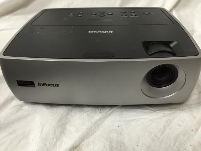 InFocus IN24+ DLP Projector 258 Lamp Hours Dark Spot SOLD AS-IS Working Bulb