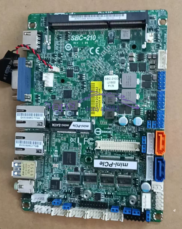 1PCS used ASRock SBC-210D Industrial motherboard