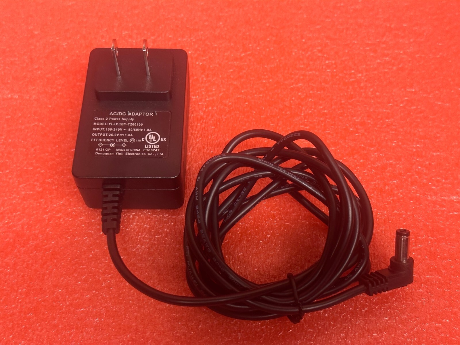 Genuine OEM Tineco Floor Power Supply YLJXIIBY-0260100 26V 1A AC Adapter #4