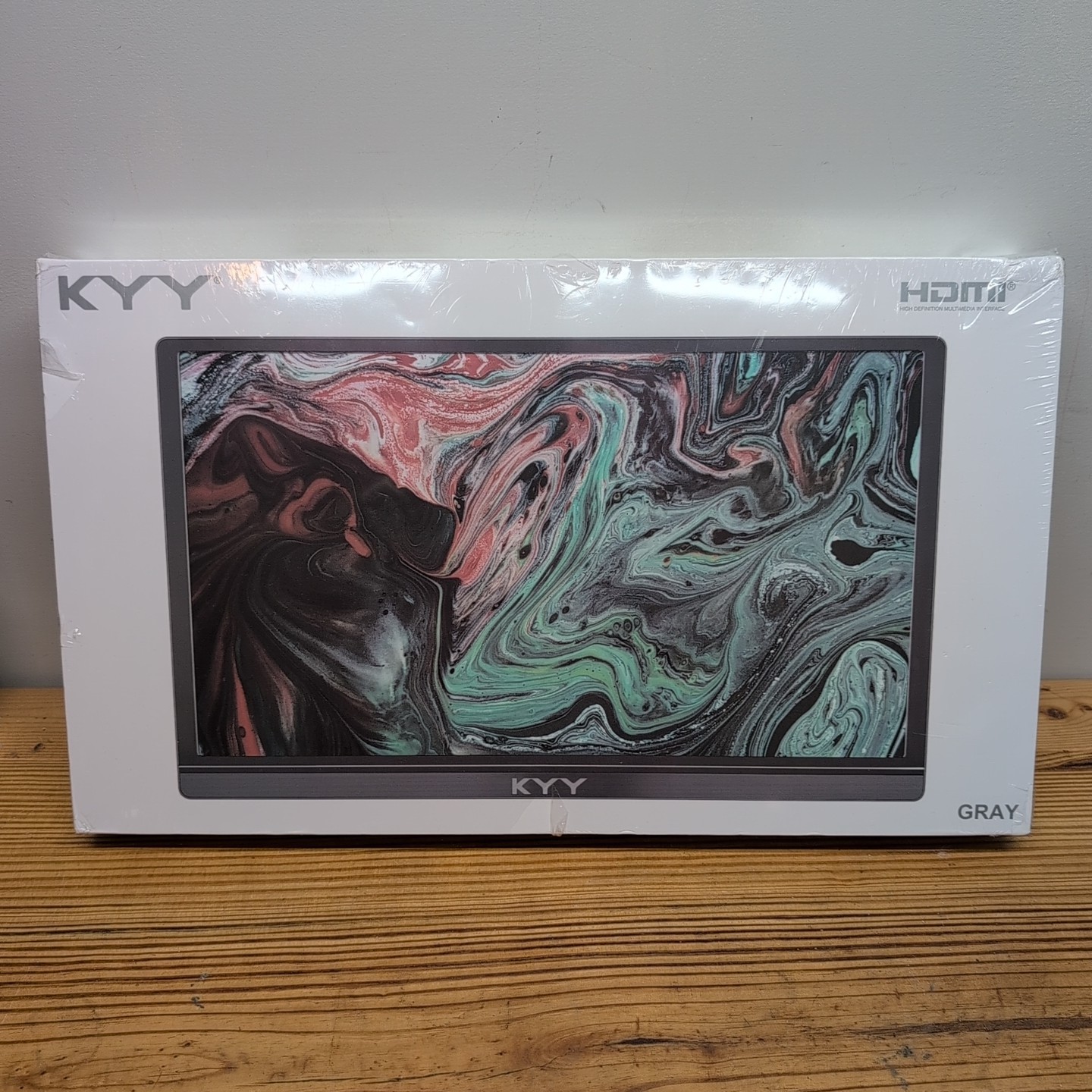 KYY K3 15.6in Portable Monitor FHD IPS 1920x1080 USB-C Mini HDMI Gray
