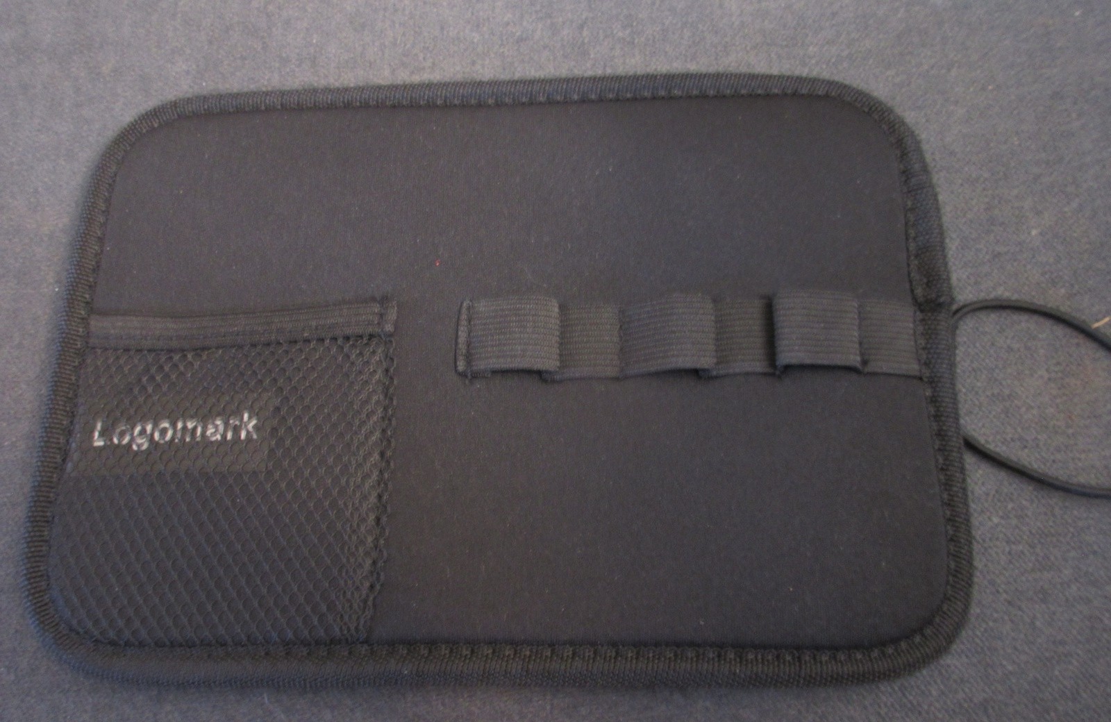 Qlik Logomark Black Neoprene Padded Tech Travel Organizer Case Pouch - NEW   dxd