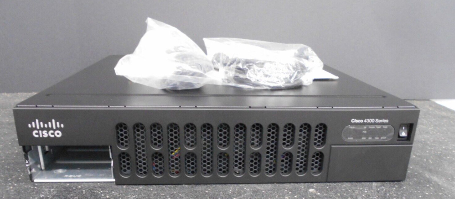 Cisco Model: ISR4351 Integrated Services Router