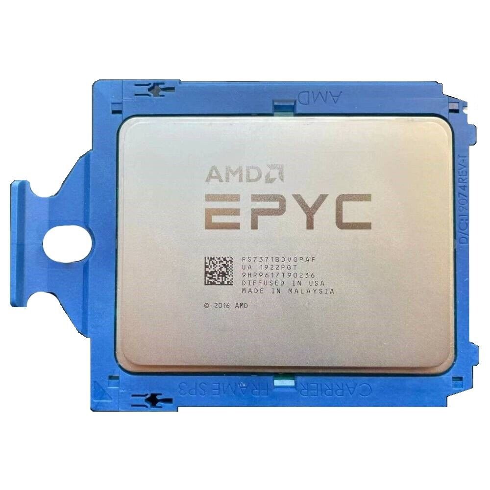 AMD EPYC 7371 16-Core 32-Threads 3.1GHz 64MB 170W Socket SP3 CPU Processor