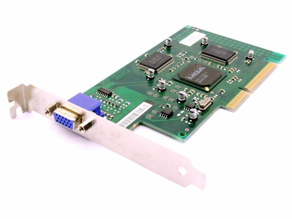 Matrox G100A/4/OEM G100A/4BF/20 MGA-G100A Chip 4MB SGRAM AGP Graphics Card 790-01