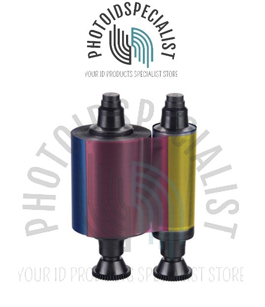 Evolis R3013 Half Panel Color Ribbon - YMCKO - 400 prints
