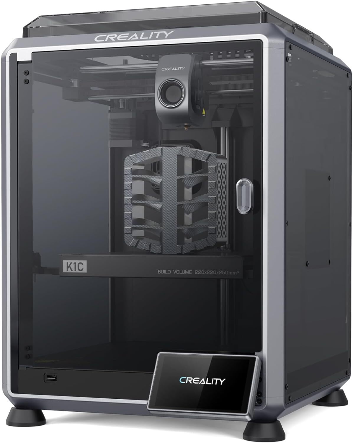 Creality K1C 2025 3D Printer 600mm/s Speed Printing Al Camera All-Metal Extruder
