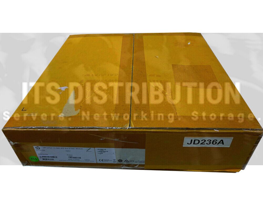 JD236A I Brand New Sealed HP XFP Module - 2 x XFP 10 - 2 x Expansion Slots