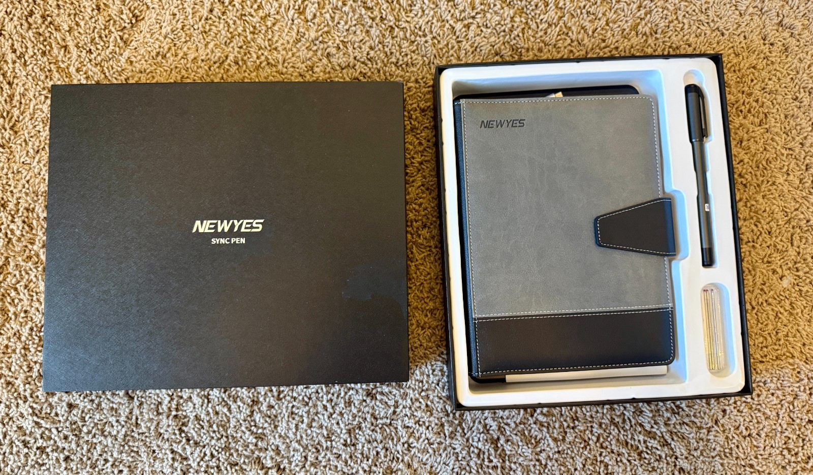 NEWYES SyncPen Smart Pen with Smart Notebook Digital Pen Sync Pen Bluetooth
