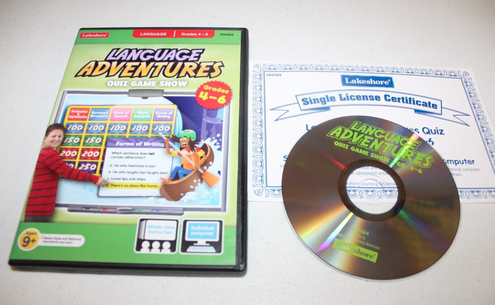Language Adventures Quiz Game Show (PC/Mac) Grades 4-6 - We Combine Shipping