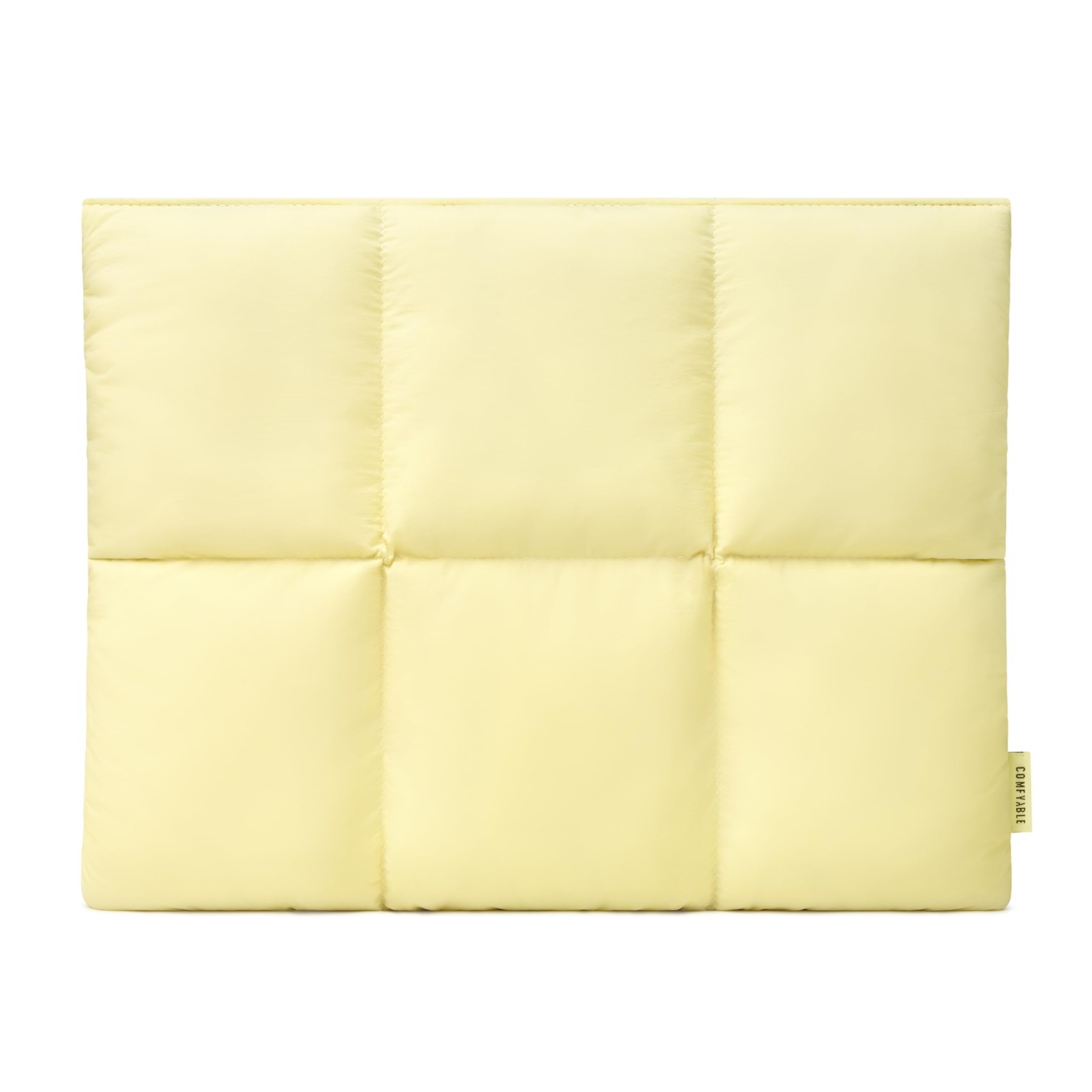 Comfyable Puffy Laptop Sleeve For 13.3"-14" Mac Pro / Air, Butter Yellow