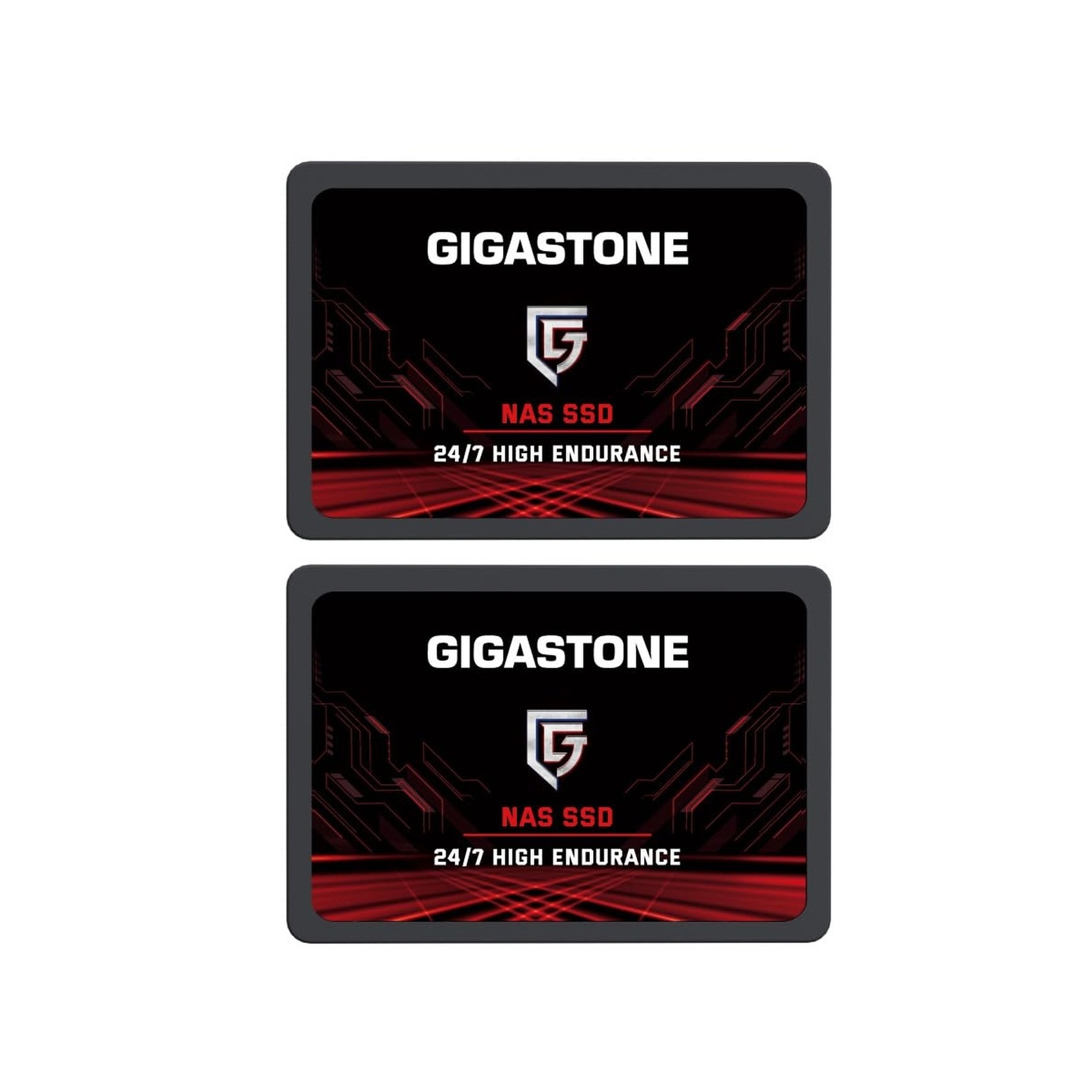 Gigastone Enterprise 1TB NAS SSD (2-Pack) 24/7 High Endurance Business Server...