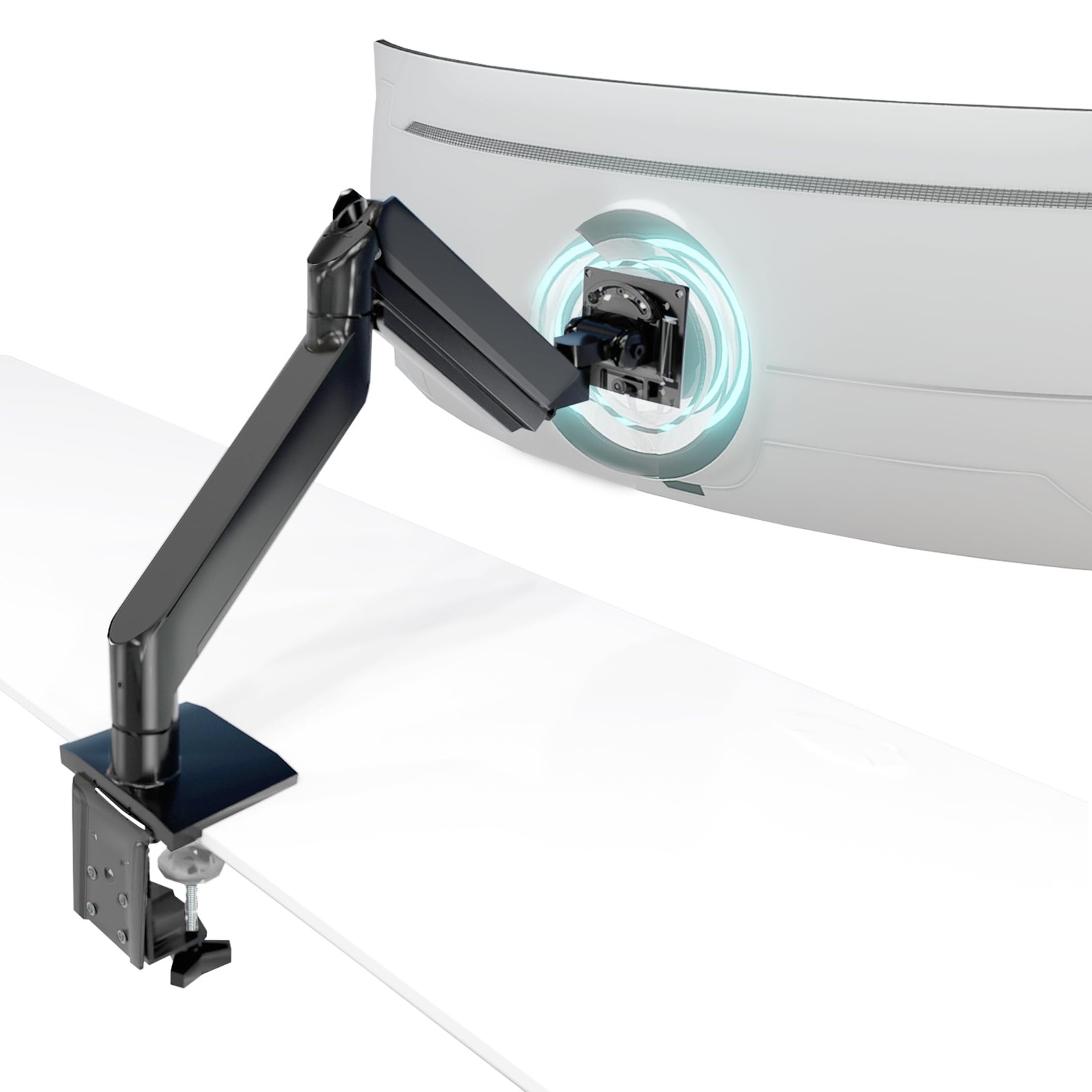 Mount-It Heavy Duty Monitor Arm, 49-57" Ultrawide, 55 lbs