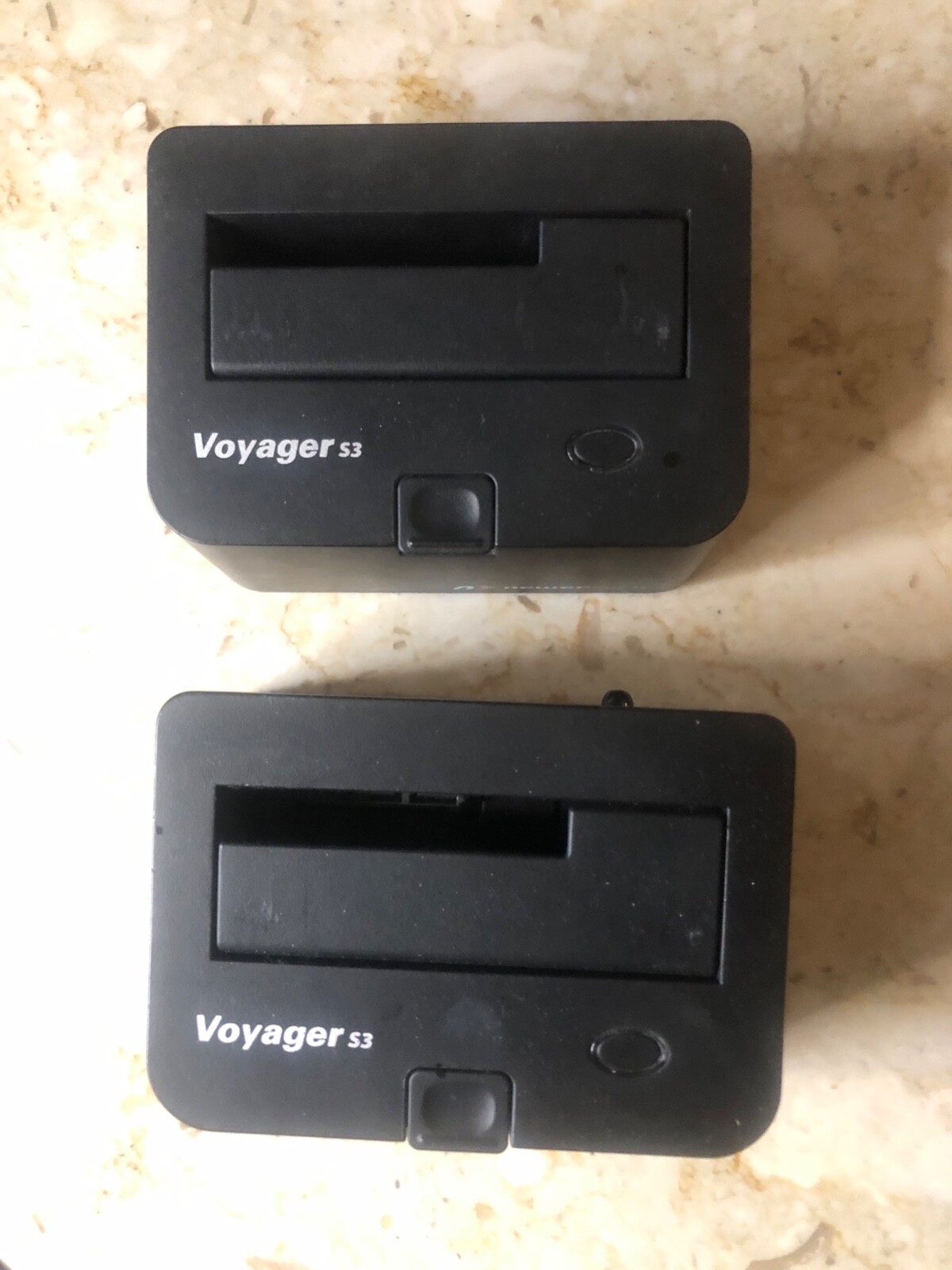 Lot of2 Newer Technology Voyager S3 USB 30/201/2 Hard Drive Docking 811643010505