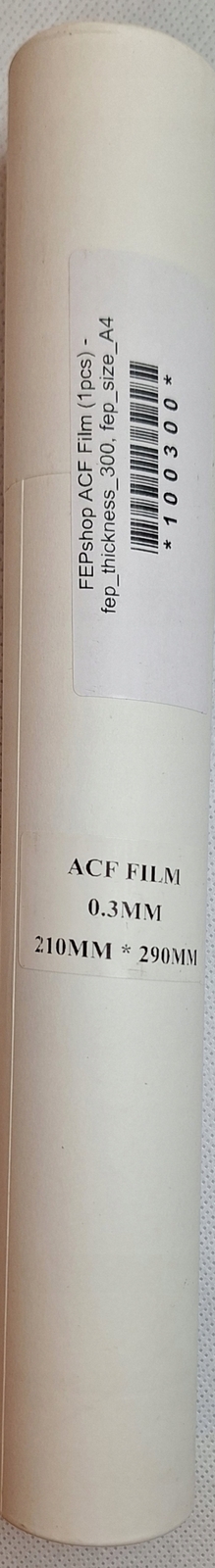 FEPshop ACF Film 290x210mm (A4) - 300µm Thickness, 1 Piece