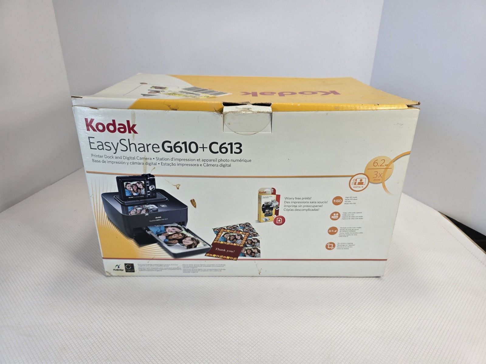 KODAK "Easy Share" #G610 DIGITAL PHOTO PRINTER DOCK No Camera 