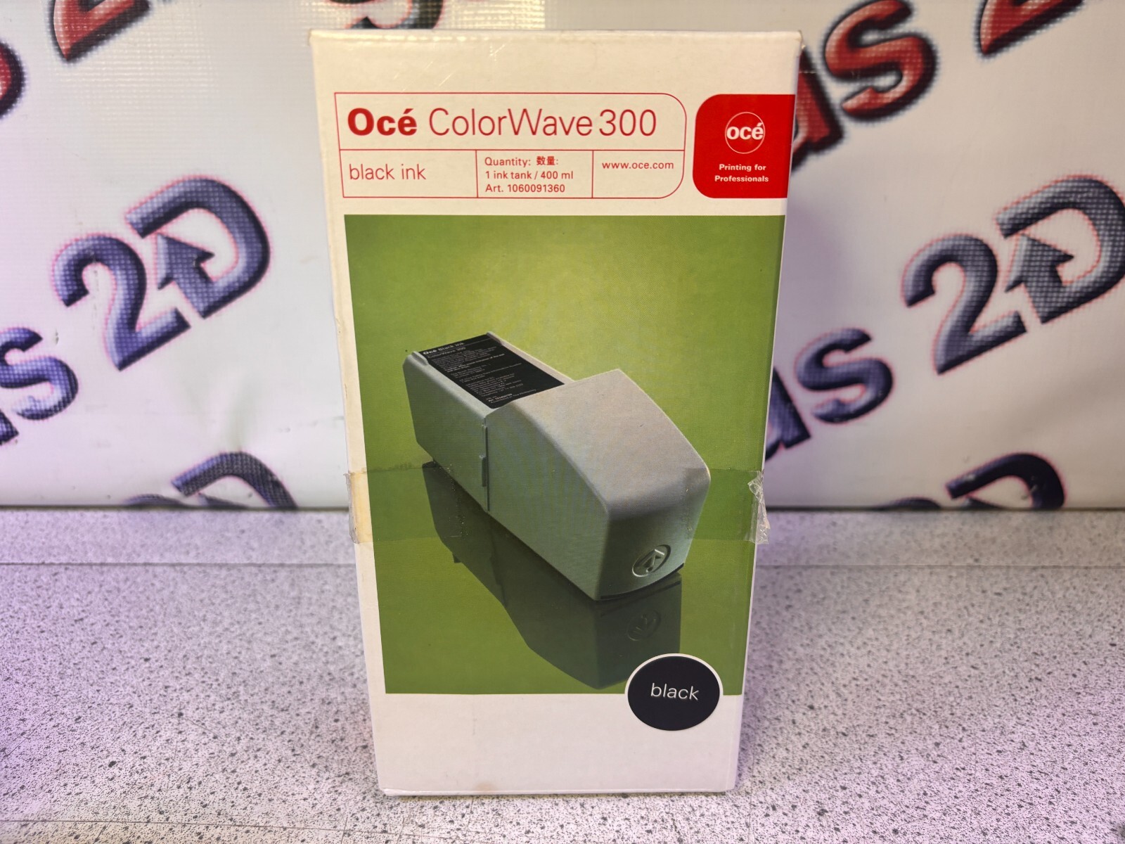 Oce ColorWave 300 Black Ink. Art. 1060091360. 350ML.