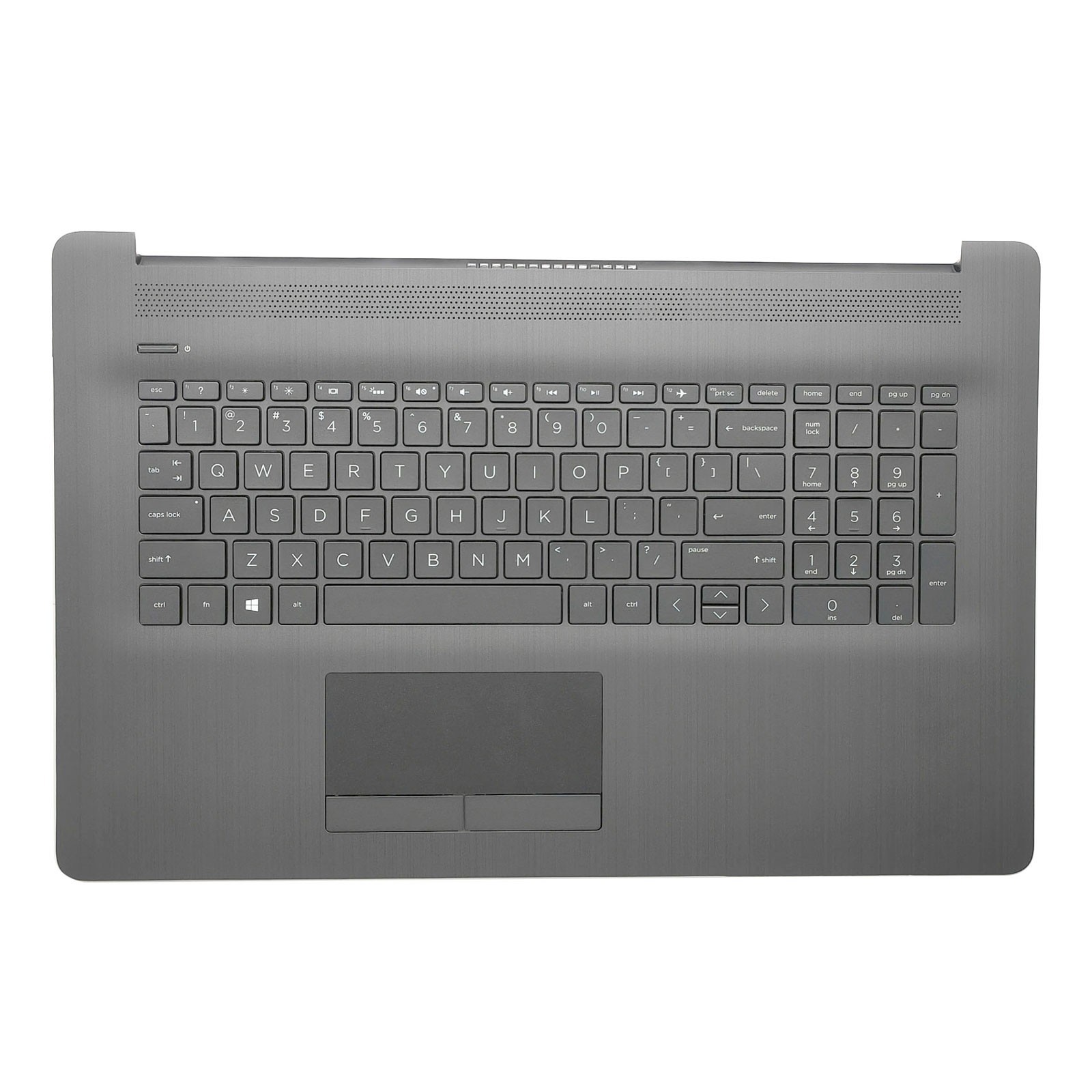 For HP 17-BY 17T-BY 17-CA Palmrest Backlit Keyboard Touchpad L22749-001 Gray US