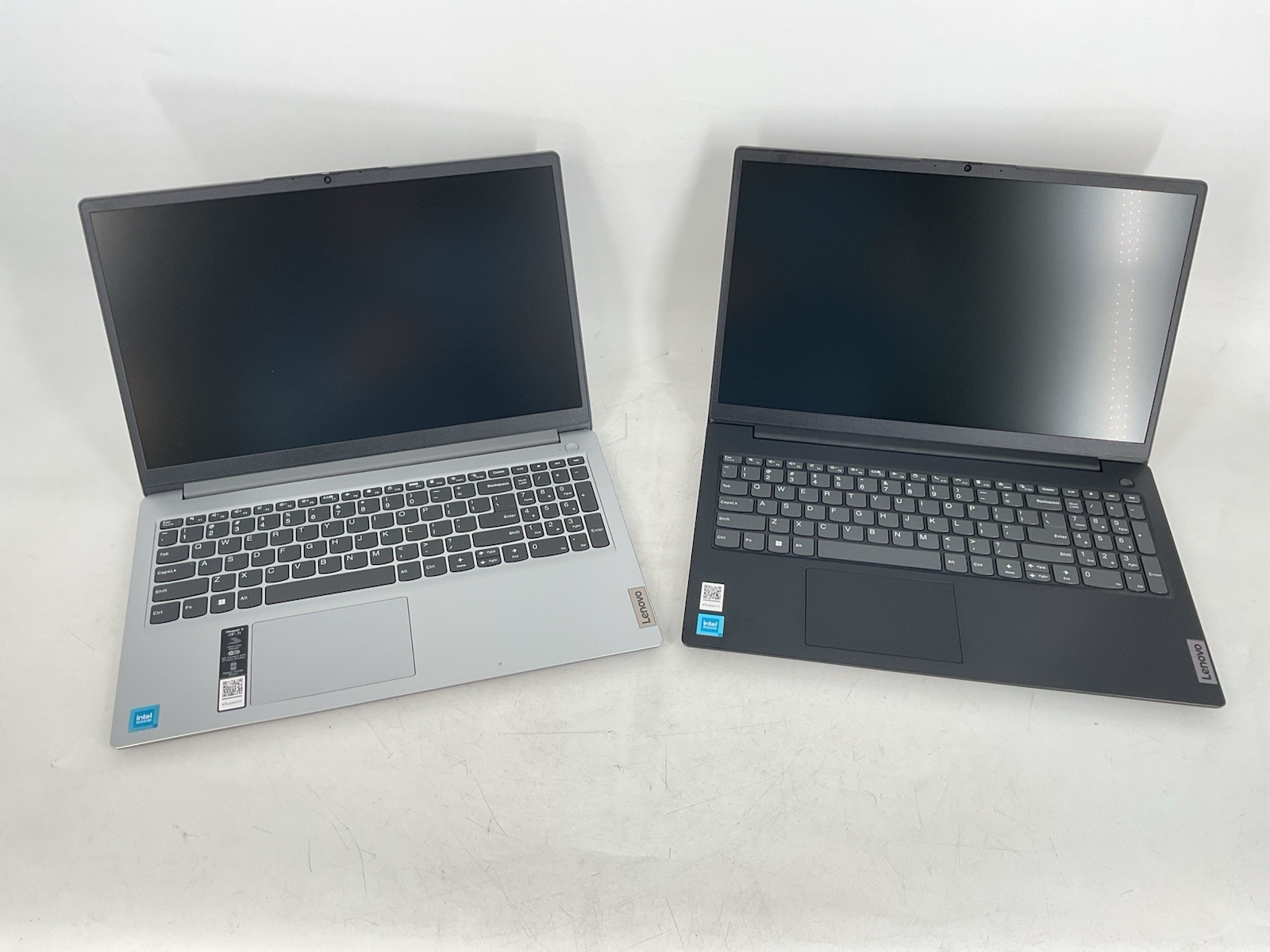 LOT OF 2 Lenovo IdeaPad 1 15IJL7, V15 G2 IJL 15.6" (N4500 16GB RAM) No SSD/OS/AC