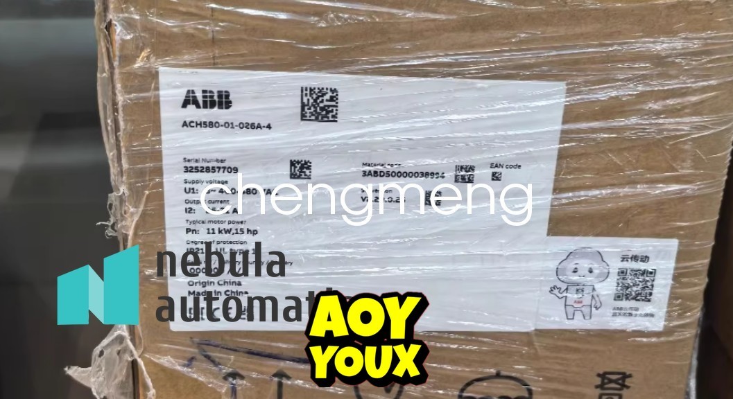 1PCS ACH580-01-026A-4 ABB frequency converter new via FedEx or DHL