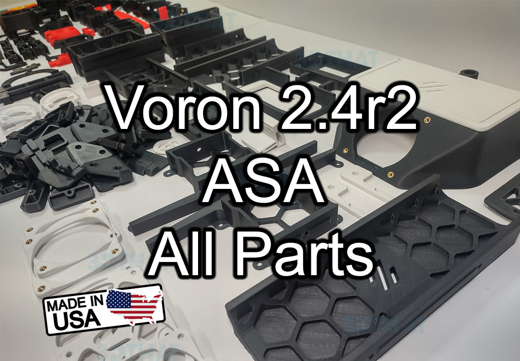 Voron 2.4r2 All Parts Printed Parts Kit with Stealthburner - ASA