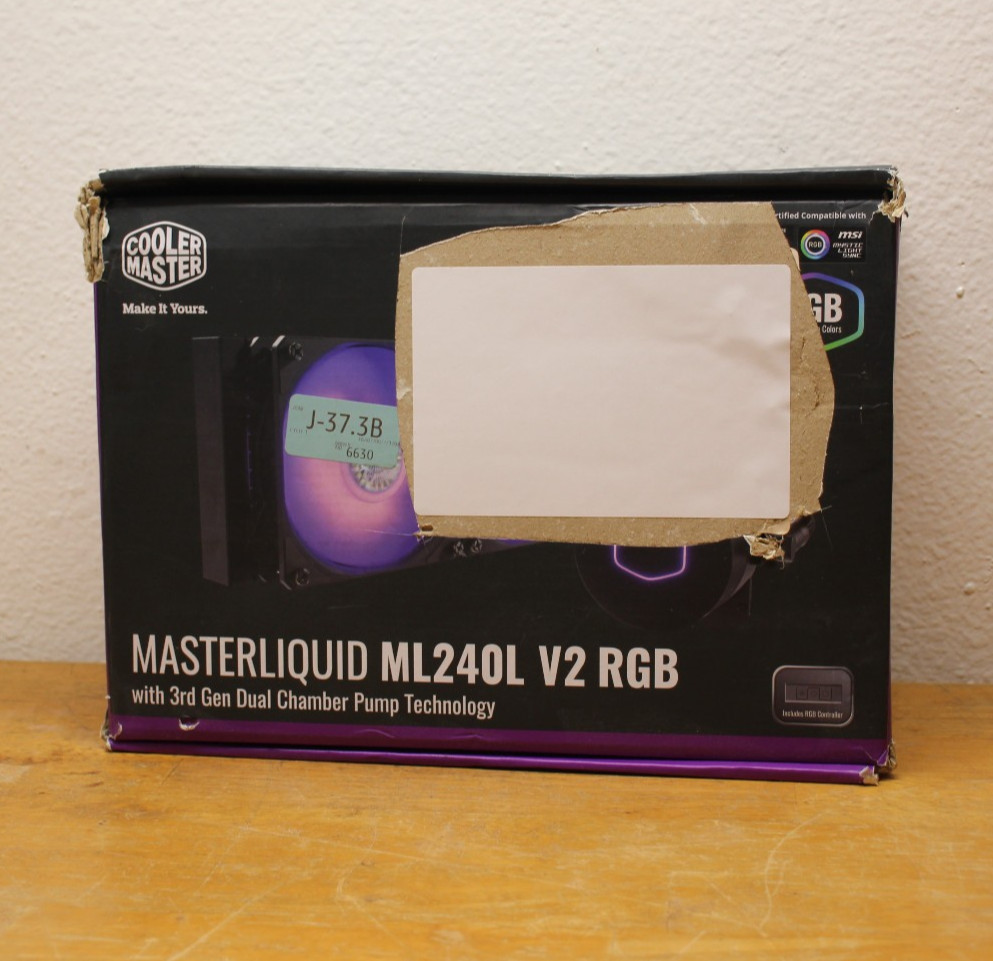 Cooler Master Masterliquid ML240L V2 RGB Water Cooler CPU with RGB Controller