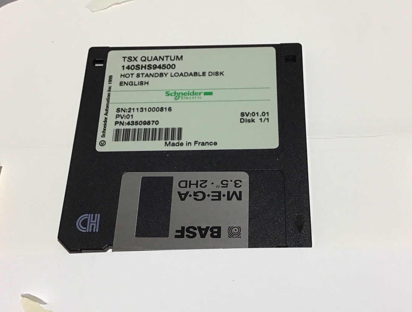 Schneider 140SHS94500 NEW SEALED Hot Standby Loadable Disk (B249)