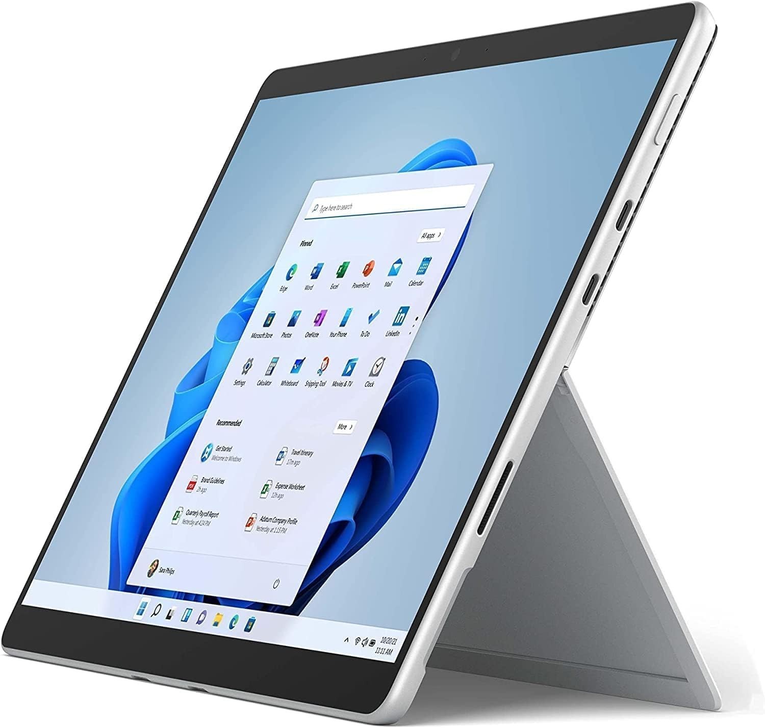 MICROSOFT SURFACE PRO 8TH, 1982 | 13",Platinum 256GB/16GB R,UNLOCKED, Excellent
