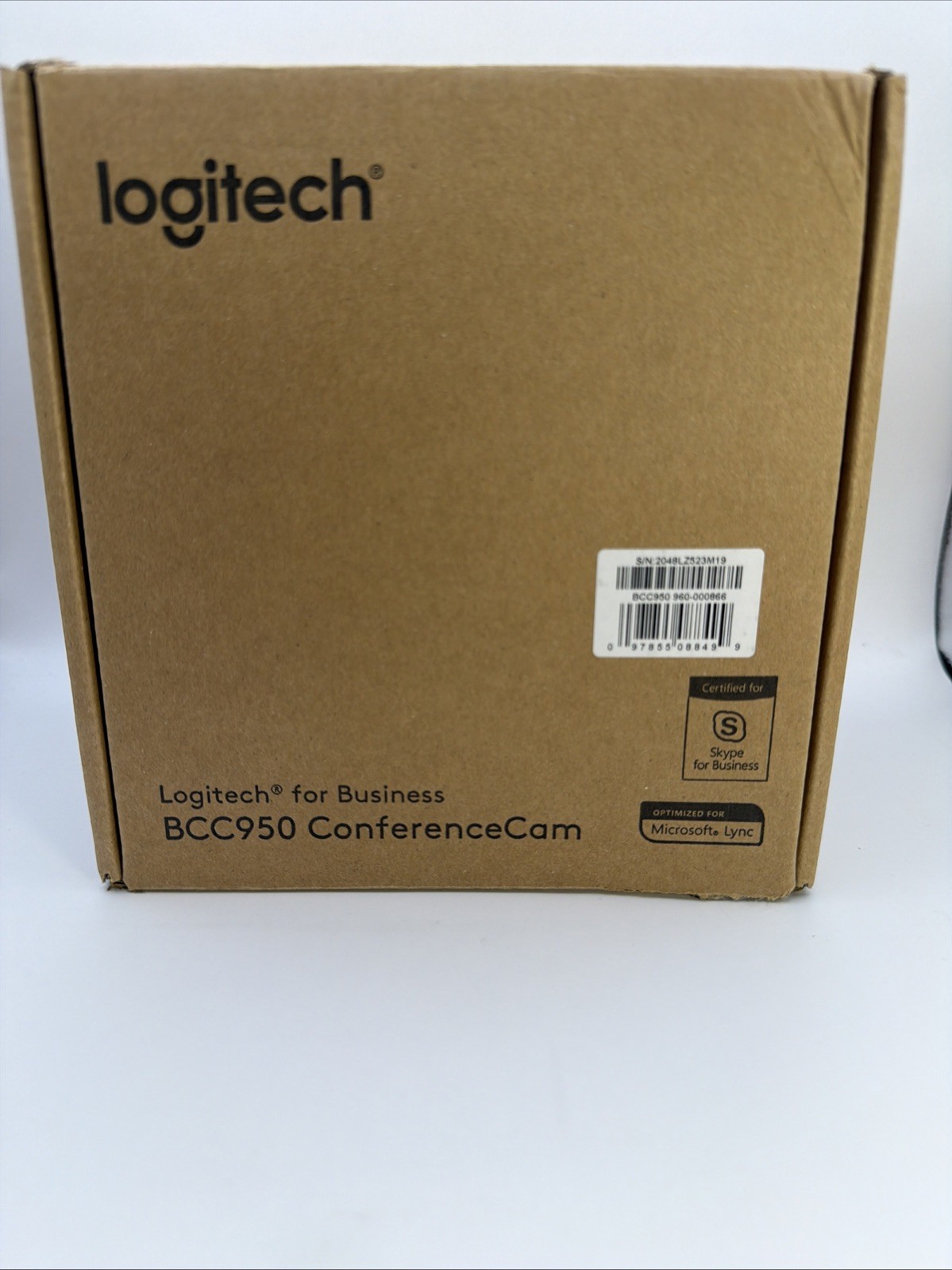 Logitech BCC950 ConferenceCam Webcam - Black
